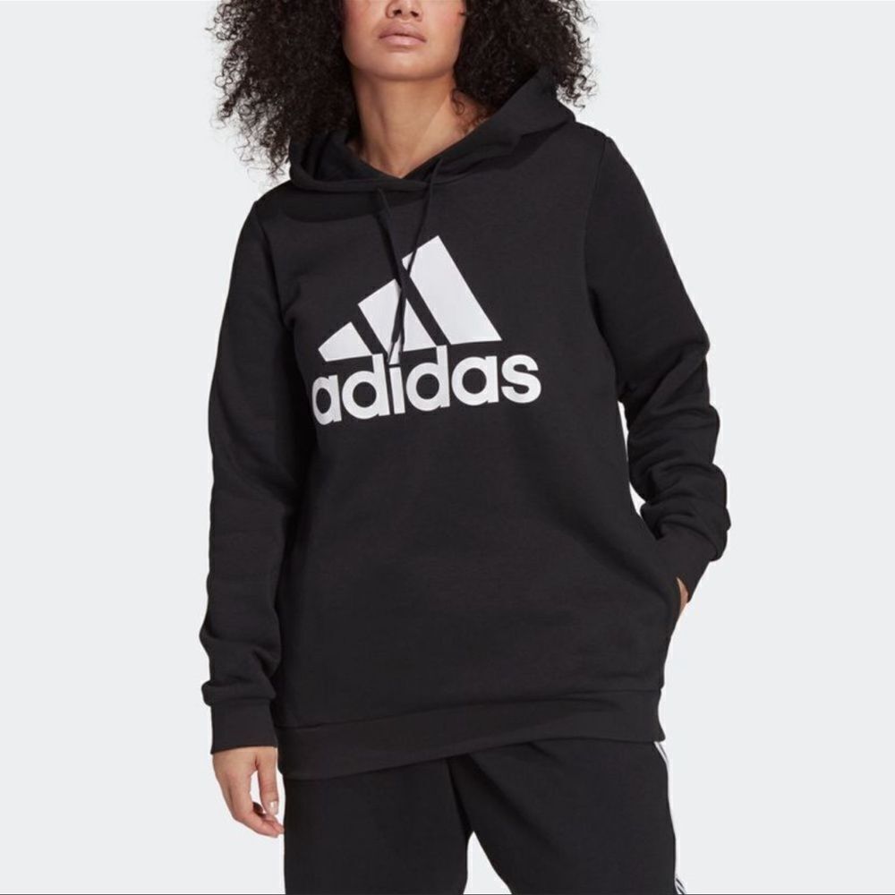 Adidas Logo Fleece Hoodie